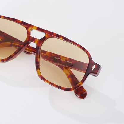 High Quality Double Beam Large Frames Sunglasses Man Sports Travel Driving UV Protection SUN GLASSES Support Prescription Lenses