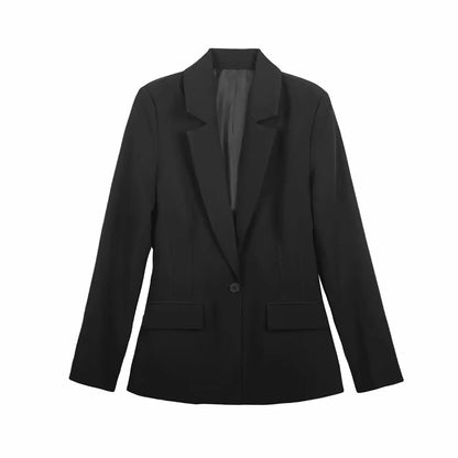 2026 New Office Women's Blazers & Jackets Fashion Slim Elegant Spring Women's Jacket Chic Young Commuter Warm Long Sleeve Blazer