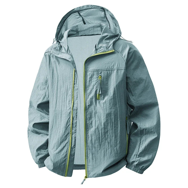 Women's Men's Sun Protective Jackets Camping Mountaineering Hiking Outdoor Sports Windbreaker Summer Lightweight Coat
