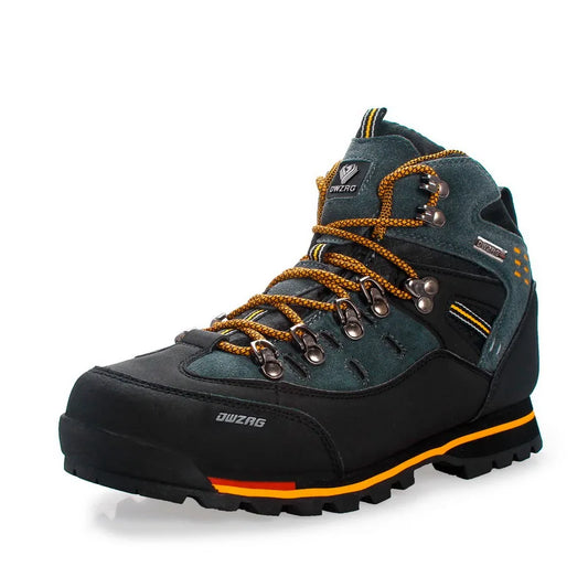 2026 High Gang Outdoor Hiking Shoes Men Winter Mountain Climbing Trekking Boots Top Quality Outdoor Fashion Casual Snow Boots