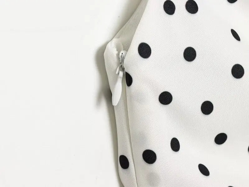 Women One Shoulder Sleeveless Polka Dot Mini Dress Ruched Waist Ruffle Hem Elegant Casual Party Short Dress Spring Summer