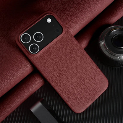 Luxury Magnetic Genuine Leather Case For iphone 17 Pro Max 16 15 14 13 12 11 for Magsafe Full Covered Phone Cases Back Cover
