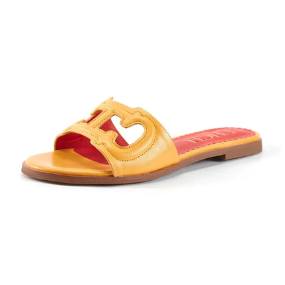 Women's Slippers 2024 Simple Black Flat Flat Women's Shoes Home Indoor Slippers
