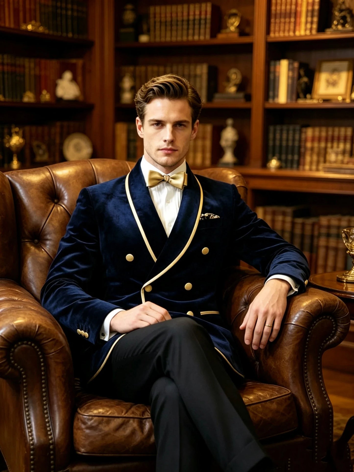 Slim Fit Velvet Men's Double Breasted Wedding Blazer Shawl Lapel Suit Jacket for Party Prom Business One Coat Outwear Outfits