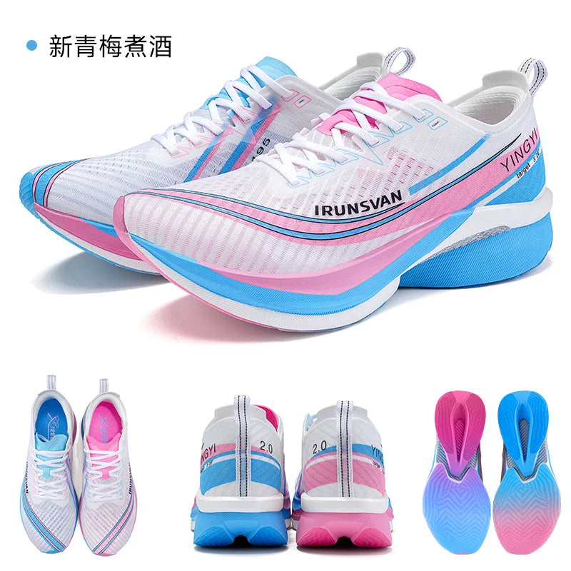 Shadow Wing 2.0 Carbon Plate Professional Marathon Running Shoes Men Lightweight Cushioning Training Outdoor Sneakers