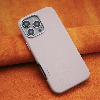 For MagSafe Luxury Business Leather Phone Case for iPhone 16 16Pro Max 16plus Magnetic Wireless Charging Matte Shockproof Cover
