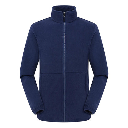 Men Polar Fleece Jackets Winter Windproof Thermal Soft Shell Jacket Outdoor Sports Hiking Camping Skiing Climbing Warm Coat