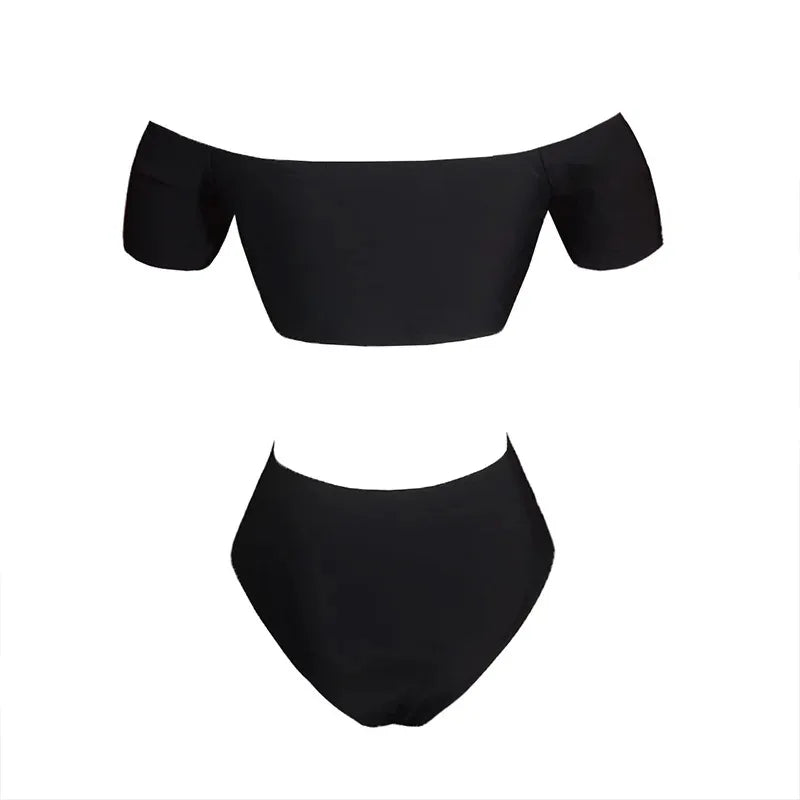 2023 High Quality One Piece Swimsuit Floral Ruffle Printed Push Up Women Bikini Set Swimwear Slimming Bathing Suit Beach Wear