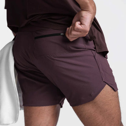 Mens Workout Fitness Shorts Summer Thin Breathable Jogger Shorts Gym Bodybuilding Quick Dry Leisure Running Shorts Soft Touch