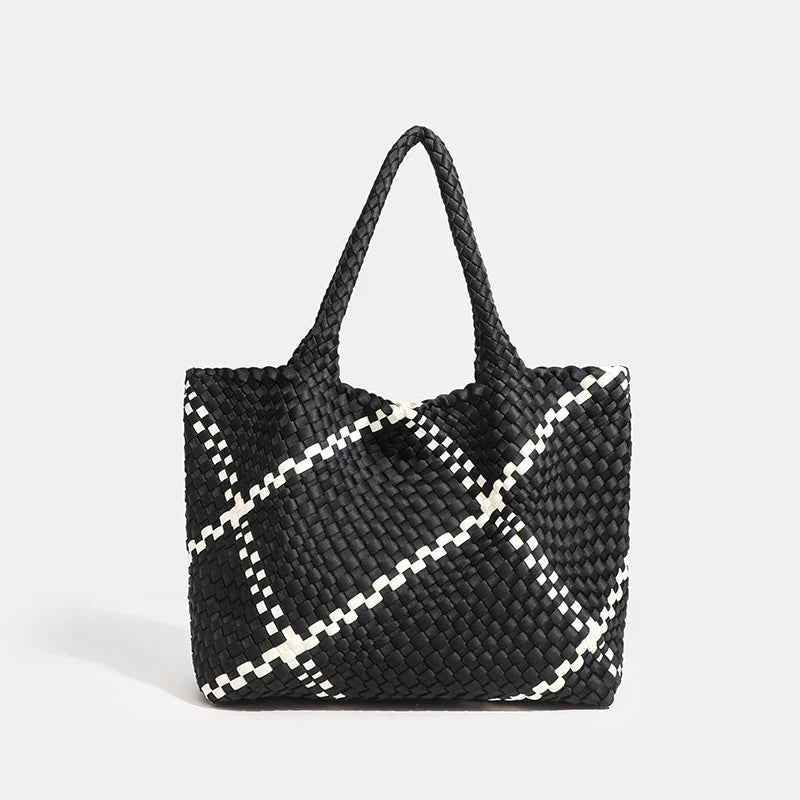 Women's bag Premium Handwoven Nylon Shoulder Bag with Luxurious Finish Women Shoulder Bags