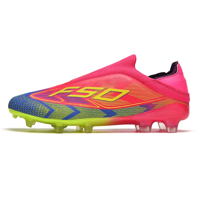 Men Soccer Shoes Society FG/TF Professional Original Women Football Boots Cleats Grass Outdoor Training Unisex Non Slip Sports