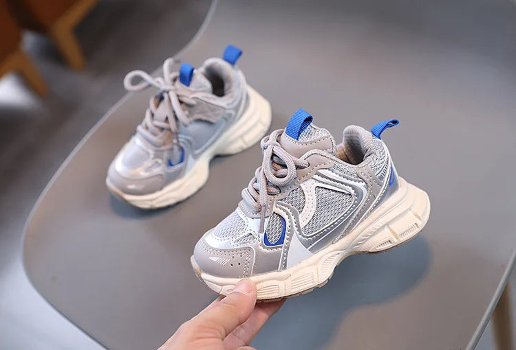 Children's Sports Casual Shoes for Boys and Girls Breathable Mesh Running Shoes Kids Basketball Shoes Lightweight Comfortable