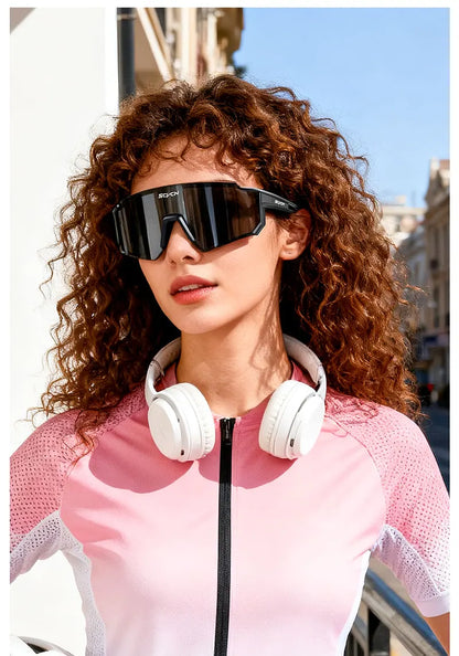 Fashion Cycling Glasses Bike Baseball Sunglasses for Men UV400 Sports MTB Outdoor Goggles Bicycle Women Sunglasses Riding