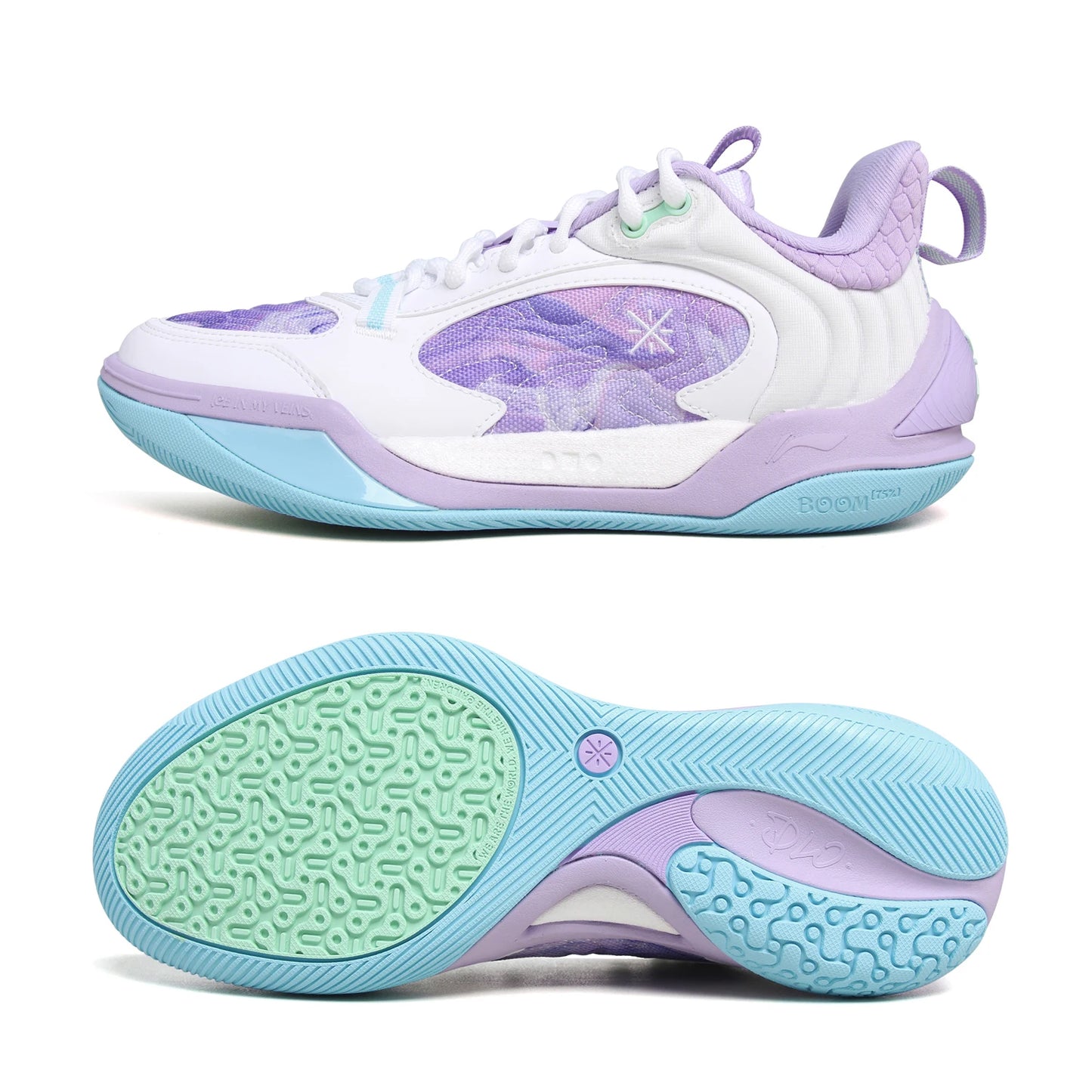 Men's WADE ICE 2 V2 Basketball Shoes BOOM Cushion Stable Support LiNing Sport Shoes ABPV001