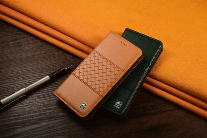 Genuine Leather Case Book For Apple iPhone 17 AIR 16 E 15 14 13 Plus Pro Max Mini Pro Max Plus Flip Wallet Phone Cover