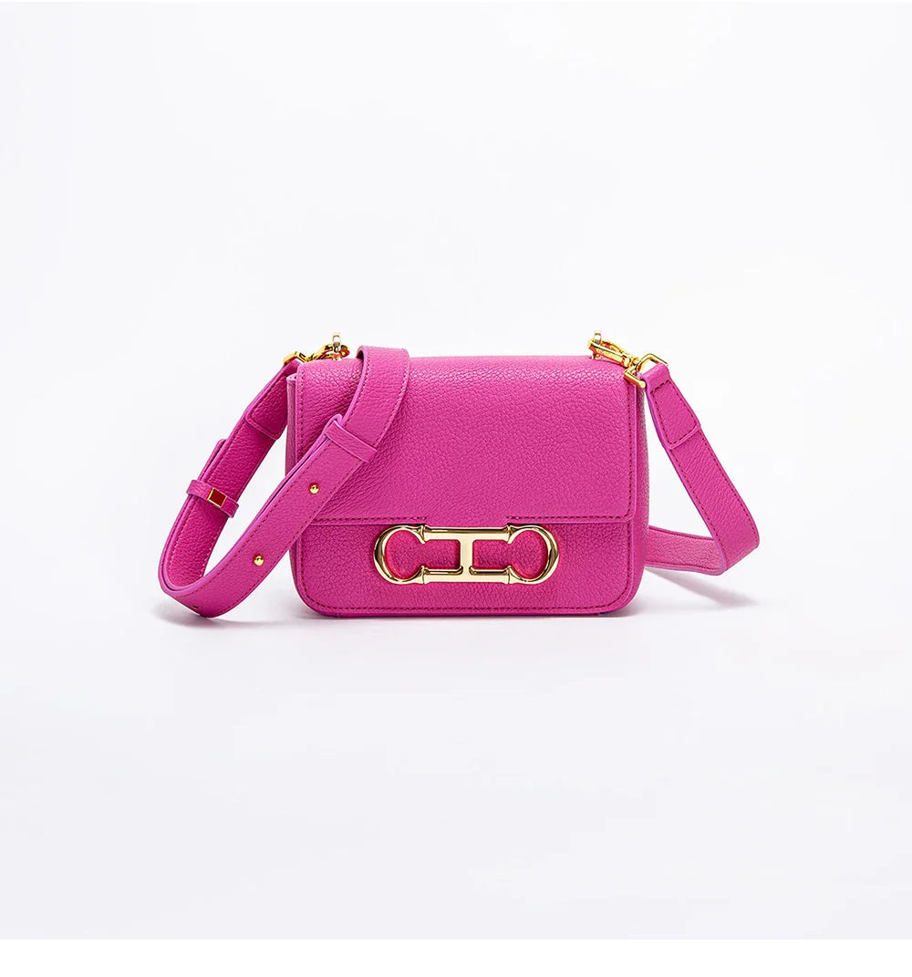 Solid Color Minimalist Fashionable Versatile Women's Crossbody Bag Classic Style Exquisite Elegant Women's Shoulder Bag