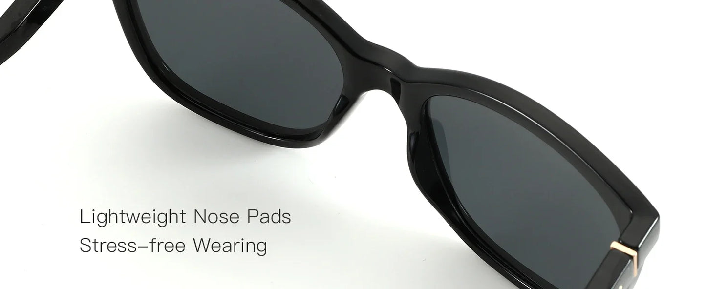 2026 Fashion Butterfly Polarized Sunglasses Women UV400 Protection Shade Ladies Oversize Square Sun Glasses ZS2227