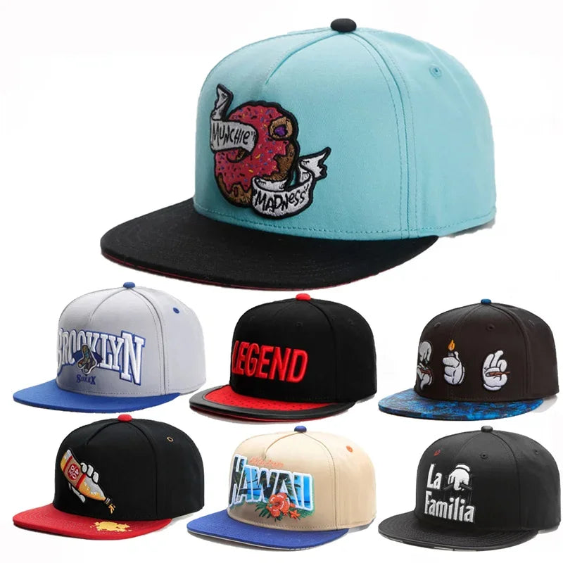Luxury Brand FASTBALL CAP Cookie Embroidery Hiphop Cap Snapback Hat Baseball Caps for Men Women Outdoor Sun Hat  Gorras Hombre