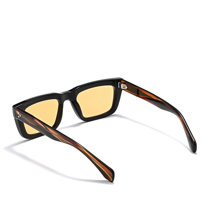 High Quality Handmade Trendy Outdoor SUN GLASSES New Fashion Acetate Sunglasses Men Women Personality Designer Eyeglasses UV400