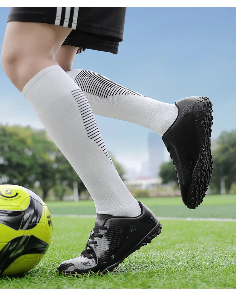 Professional Children Football Shoes Men Kids Soccer Shoes Boys Football Boots EU Size 33-45