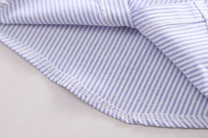 New Summer Baby Boys Clothes Suit Children Short Sleeved Shirt Shorts 2Pcs/Sets Infant Striped Casual Costume Kids Tracksuits