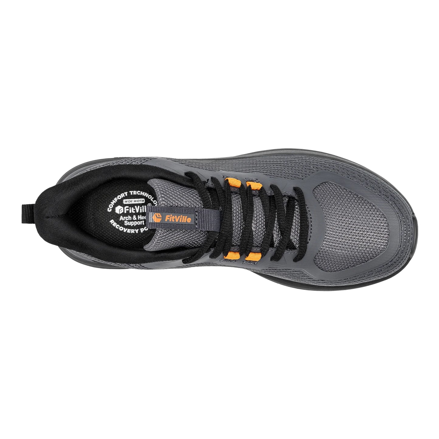 Men's Walking Shoes Thick Soled Slip On Shoe Height Increasing Breathable Sneakers Wide Comfortable Outside&Work Shoe