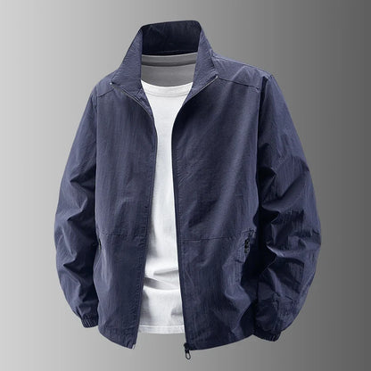 Men Outdoor Cycling High Quality UV Resistant Jacket Fashionable Versatile Windproof Breathable Jacket Spring Autumn Comfortable