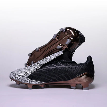 Professional Mens Soccer Shoes F50 Training Non-Slip Turf Soccer Cleats Boys TF/FG Football Sneakers Chuteira Campo 39-45