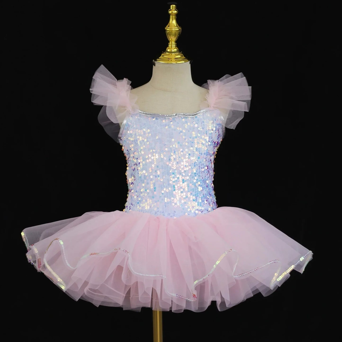 Summer Ballet Dance Dress Girl Stage Tutu Girls Dresses Costume Baby Clothing Robe Fille Kids Outfit Vestidos Children's Day