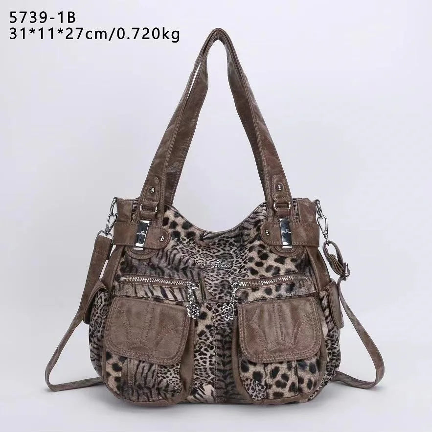 Women Handbags Top-handle Handbag Multifunctional Bag PU Shoulder Bag 13”x17” Casual Bags Shopper Bags Large