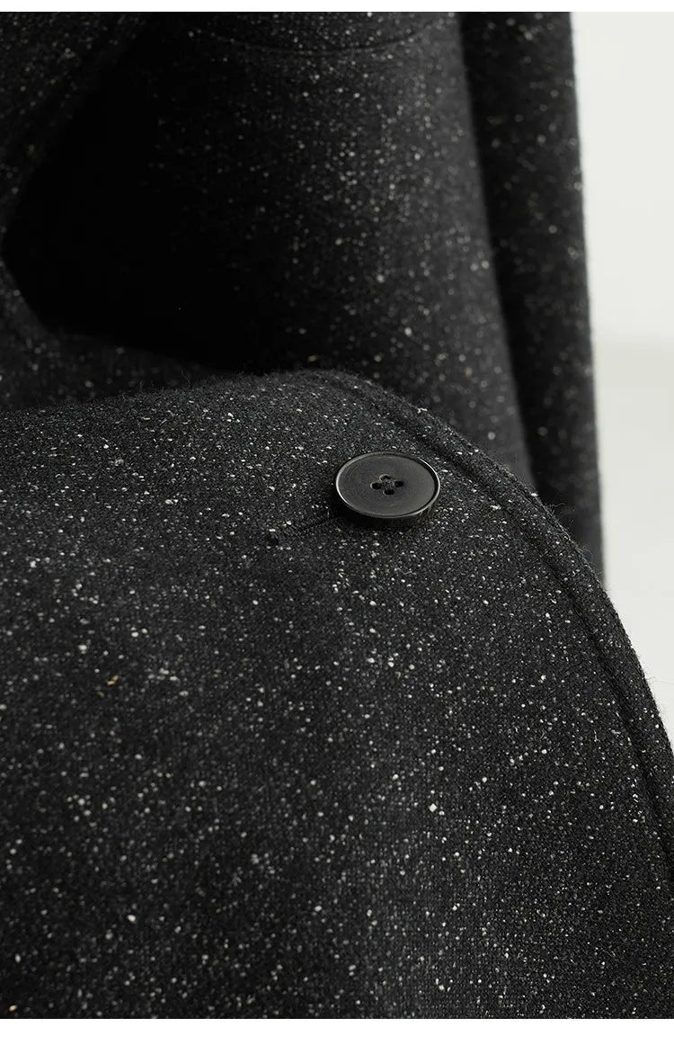 Tweed Fabric! Women's New 2025 Woolen Tweed Blazer, Long-Sleeved Slim-Fit Suit
