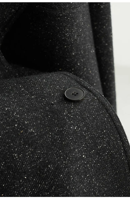 Tweed Fabric! Women's New 2025 Woolen Tweed Blazer, Long-Sleeved Slim-Fit Suit