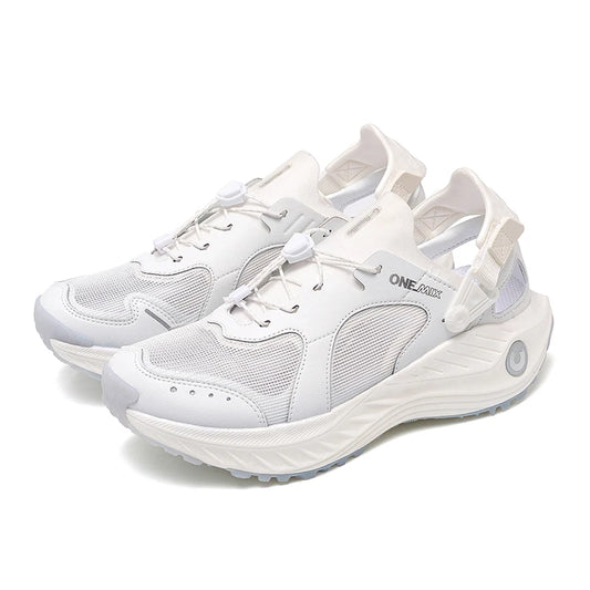 Breathable Mesh Quick Dry Water Shoes Shock Absorb Anti Slip Rock Grain Light Hiking Sneakers Unisex Outdoor Camping