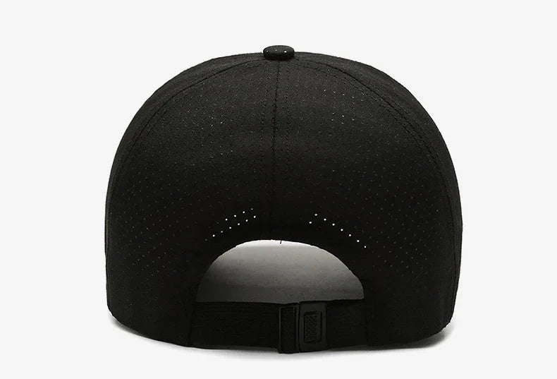 Unisex Simple Cross Water Drop Embroidery Baseball Caps Spring and Autumn Outdoor Adjustable Casual Hat Sunscreen Hat