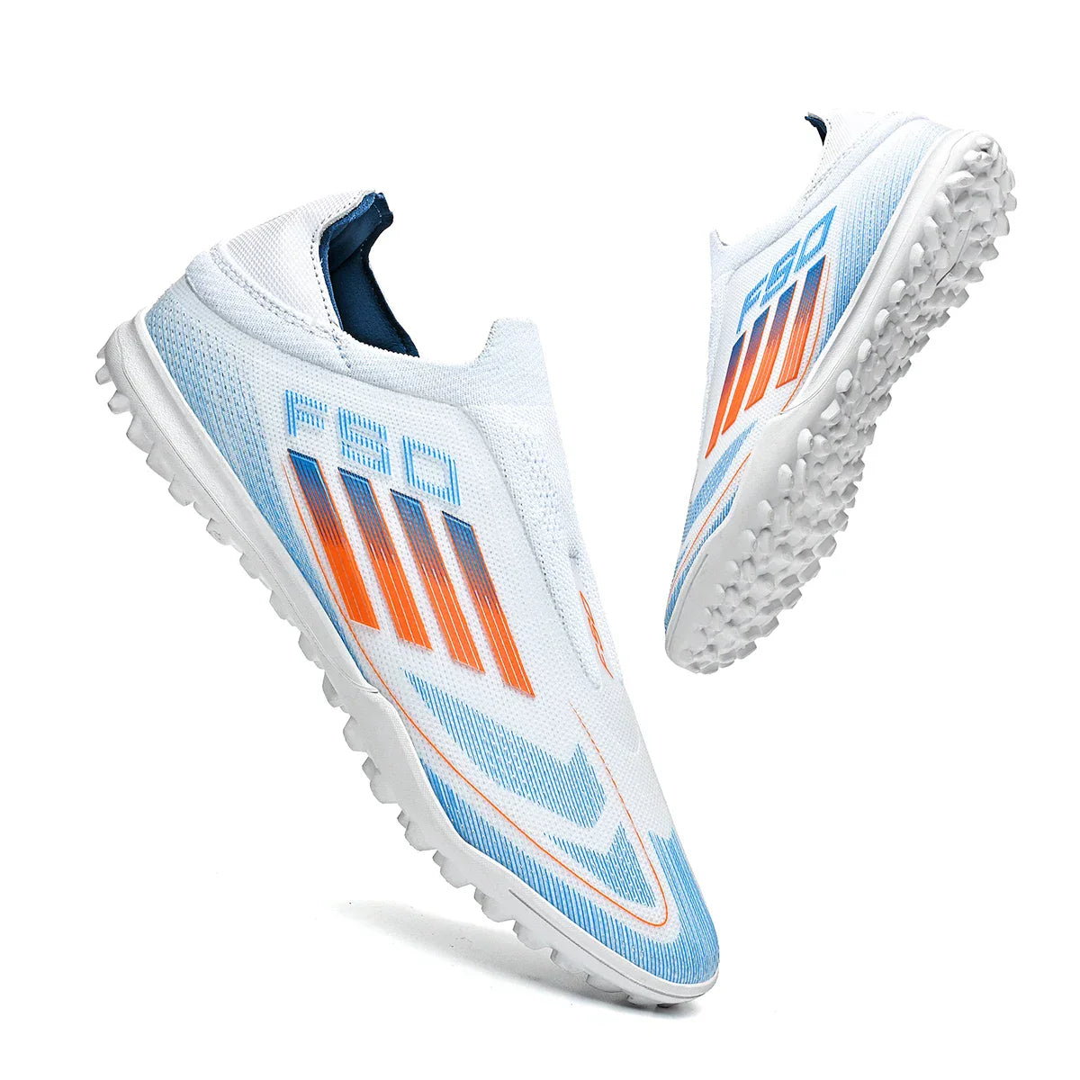 New Men Soccer Shoes Outdoor Sport Football Boots Training Boys Breathable Cleats Adult Long Spikes Non Slip Match Comfortable