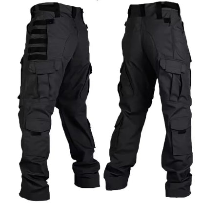 Men Tactical Pants Quick Dry Milit Multi-Pocket Cargo Pants Casual Trousers Wear-Resistant Workwear Traning Hunting Pants Loose