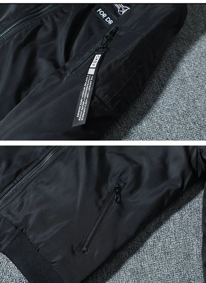 Large Size 7XL Winter Military tactical Male Army MA-1 Flight Bomber Jacket Baseball Varsity College Pilot Air Force Coat Men