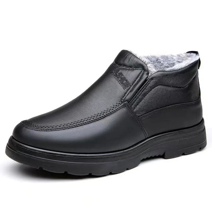 Boots men's snow outdoor  shoes men's winter boots hiking ankle boots waterproof  shoes work  2025