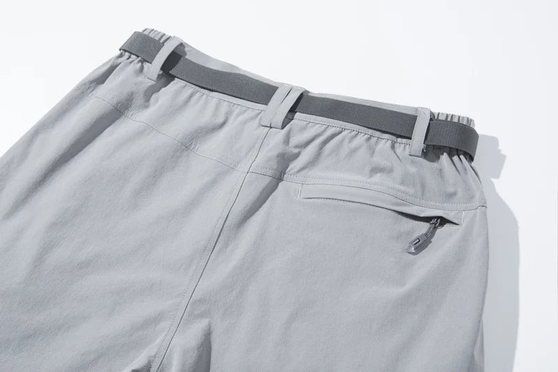 Fanuocetar Mens Removable Hiking Pants for Summer Quick Dry Camping Trekking Climbing Outdoor Scratch-resistant Stretch Pants