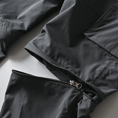 New Hiking Pants Outdoor Casual Cargo Pants Men Spring Summer Trousers/Shorts Outdoor Sport Trekking Camping Fishing Pants M-4XL