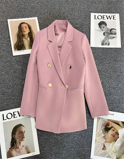 2026 Spring Autumn New Women's Jacket Chic Elegant Casual Sports Female Suit Coat Korean Fashion Jacket Women Blazers Outerwear
