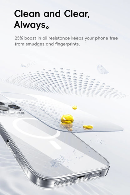 Magnetic Case for iPhone 17 16 15 14 Pro Max for MagSafe Wireless Charging PC Case for iPhone 13 12 11 Pro Max Funda Case