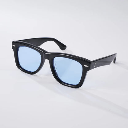 Fashion High Quality Handmade Acetate Man Square Sunglasses Outdoors UV Protection Women SUN GLASSES Support Prescription Lenses