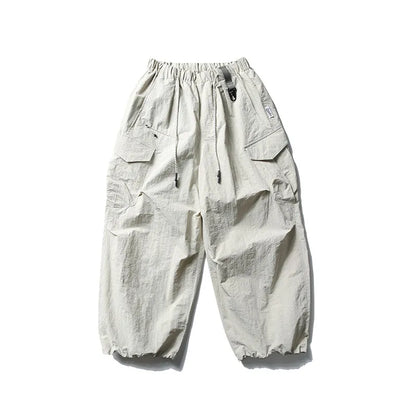 Ultra Loose Lightweight Outdoor Functional Pants Men Women Waterproof Quick Dry Techwear Wide Leg Cargo Pant Track Trouser