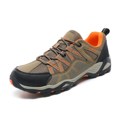 Brand Hiking Shoes Men Mesh Breathable Travel Shoe Outdoor Waterproof Hunting Fishing Shoes Mountain Off-Road Riding Sports Shoe