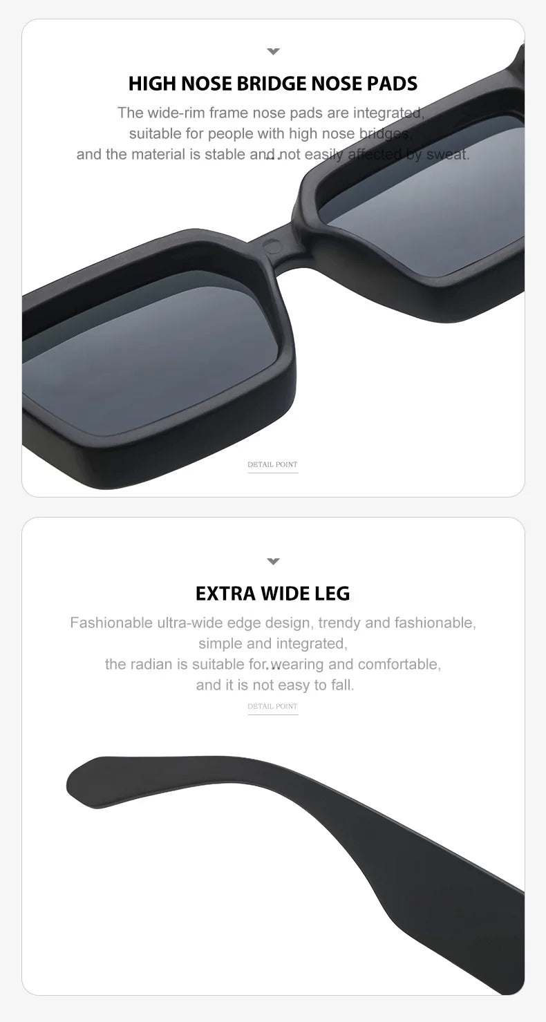 Millionaire Square Sunglasses For Men Vintage Luxury Sunglasses Women Retro Shades Fashion Glasses Gafas De Sol Sonnenbrille Sun