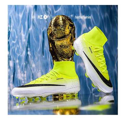 New Men Soccer Shoes Hot Sale Football Boots Women Professional TF/FG Sneakers Unisex High-quality Futsal Cleats Ultralight