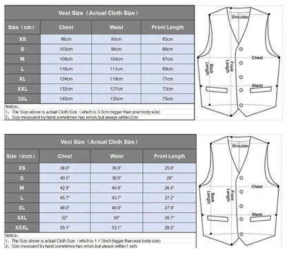 Large Men's Suit Vest  Spring And Summer Linen Cotton Slim Fit Waistcoats Lightweight And Breathable Single Breasted Casual Vest