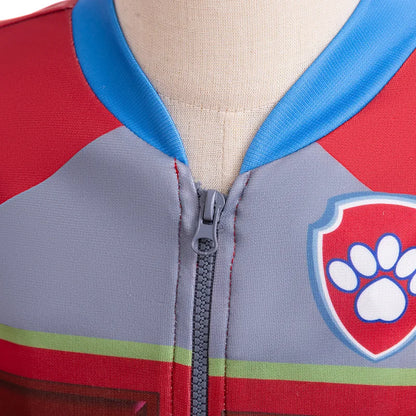 2026 Carnival Cartoon Dog Girls Cosplay Costume Children Anime Cartoon Number Tops Dress Up Skye Ryder Cute Clothing Boys set