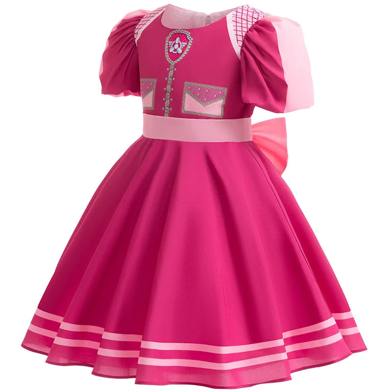 2026 Carnival Cartoon Dog Girls Cosplay Costume Children Anime Cartoon Number Tops Dress Up Skye Ryder Cute Clothing Boys set